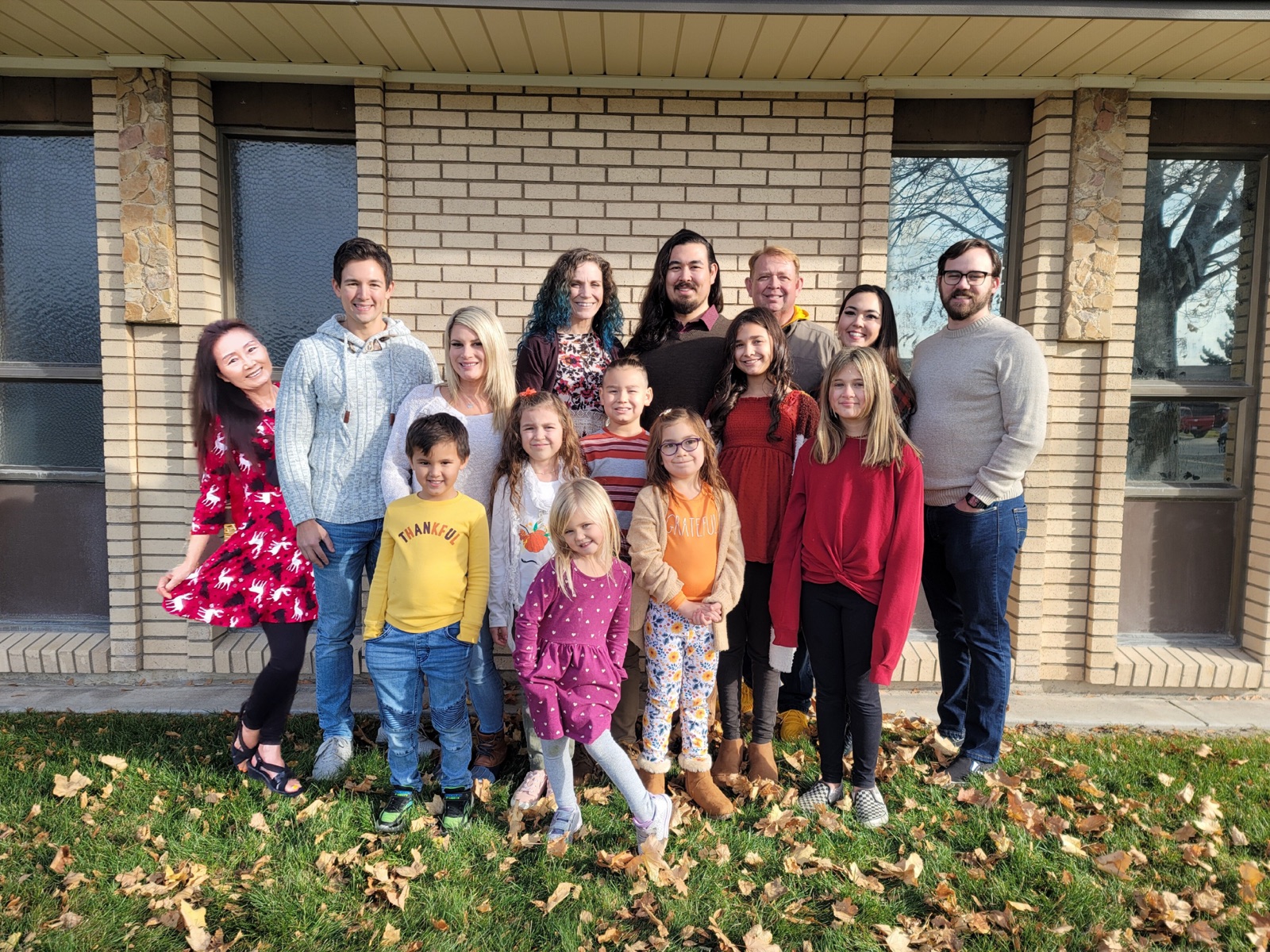 The Wray family, October 2024 — alternate.