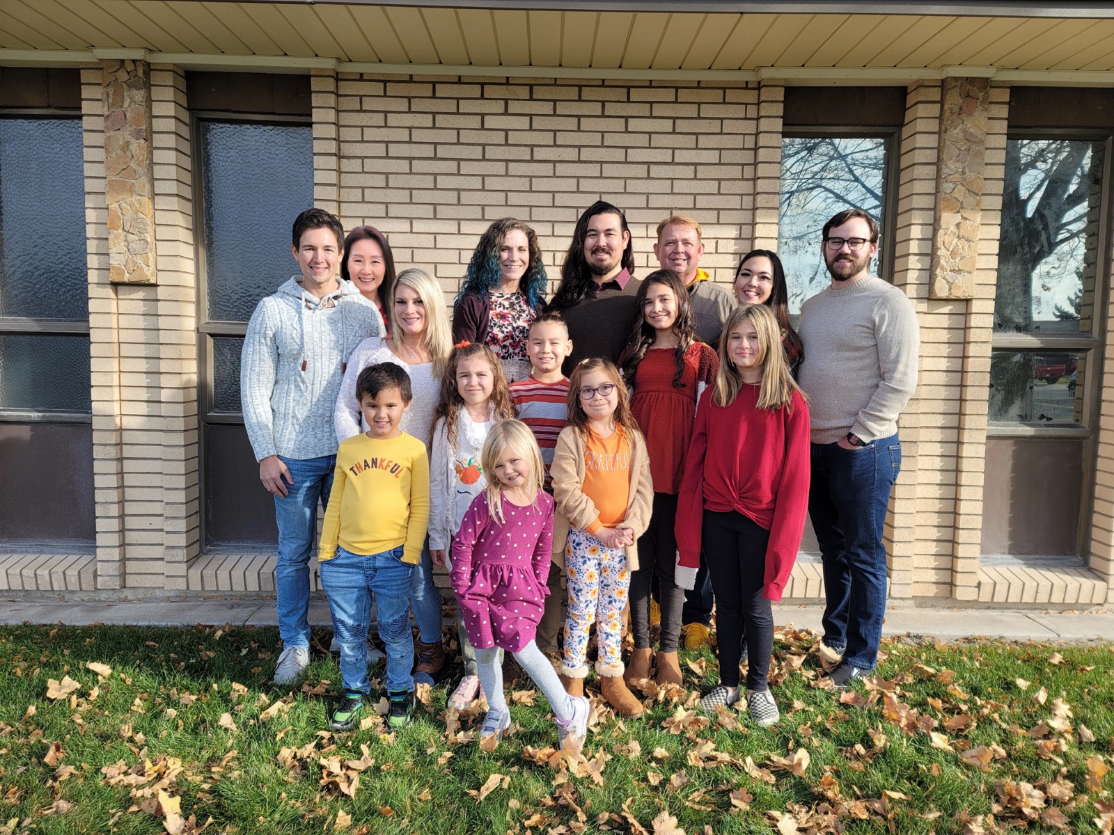 The Wray family, October 2024 — alternate.
